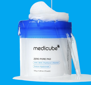 MEDICUBE Zero Pore Mild Pad 2.0 70pcs 155g Acide hyaluronique Mélange de vitamine C Revitalisant pour la peau Gestion des pores Soins de la peau coréens - Product Image 5