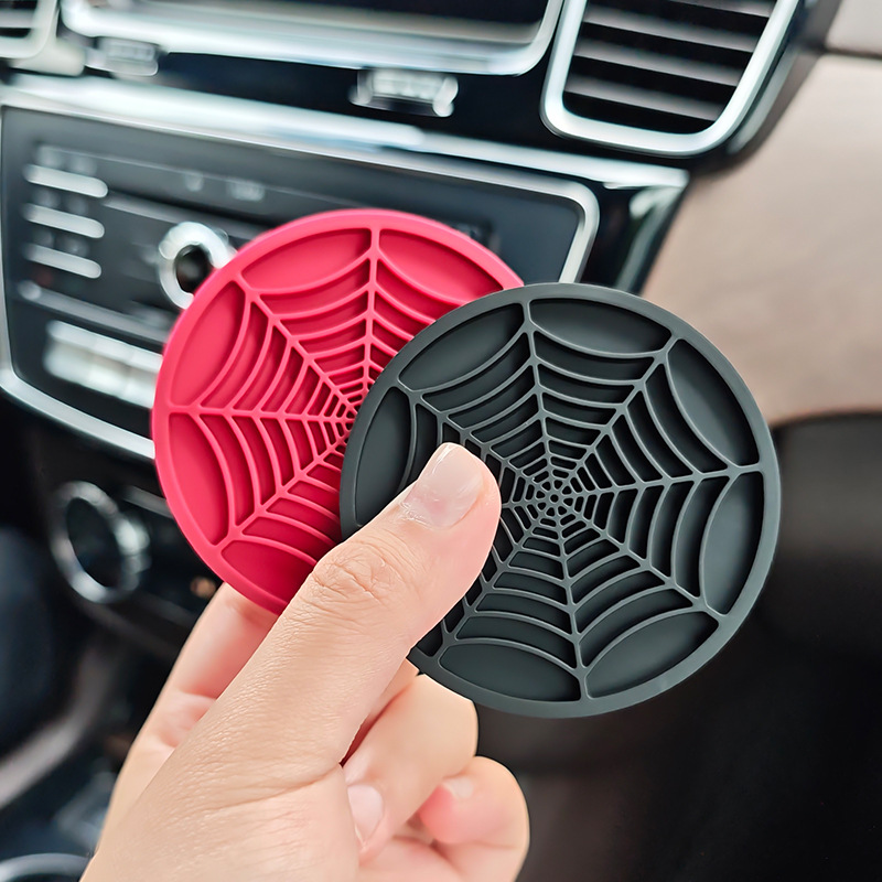 Universal Non-Slip Silicone Cup Holder Coaster Car Interior Accessories Mat - Snowboy SNA-25