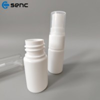 Bouteille pulvérisatrice en plastique blanc, pulvérisation fine continue à 360°, pompe rechargeable, pour cheveux, plantes, nettoyage, buse réglable, incassable