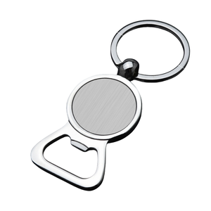 Sáng tạo Thông tư kim loại <span class=keywords><strong>Keychain</strong></span> rượu vang mở chai công cụ với bền Keyring - Product Image 1