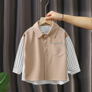 <span class=keywords><strong>Chemise</strong></span> à manches longues pour garçons, nouvelle collection automne, <span class=keywords><strong>chemise</strong></span> blanche pour enfants et bébés - Product Image 3