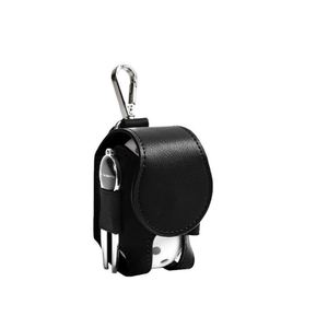 Custom Logo Printed Personalized <b>Mini</b> Golf for Holder Golf <b>Pouch</b> Bag PU Leather Gift - Product Image 4