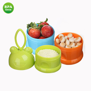 NUOVO Portatile del bambino alimentazione infantile <span class=keywords><strong>latte</strong></span> in <span class=keywords><strong>polvere</strong></span> 3 celle della griglia pratico contenitore di alimento contenitore di bottiglia di <span class=keywords><strong>latte</strong></span> in <span class=keywords><strong>polvere</strong></span> contenitore - Product Image 2