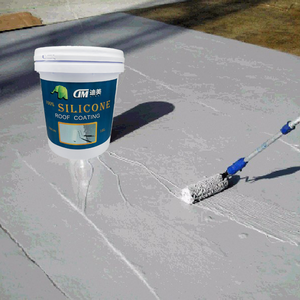 Vloeibare siliconen dakdichtingspray waterdichte coating voor lekdakreparatie - Product Image 2