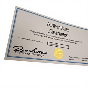 Feuille holographique stratification hologramme Logo carte de sécurité anti-contrefaçon billets de promotion carton ondulé/duplex chaud - Product Image 4