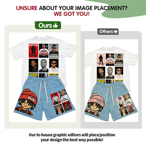 Ensemble deux pièces d'été pour homme OEM, en jersey 100% coton mercerisé teint en pièce, avec short respirant à taille élastique et couleur unie - Product Image 6