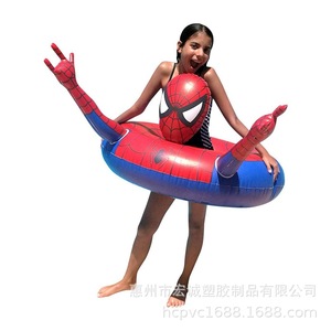Flotador Inflable Personalizado de Spiderman para Niños, Diseño Novedoso y Reforzado para Diversión en la Piscina - Product Image 5