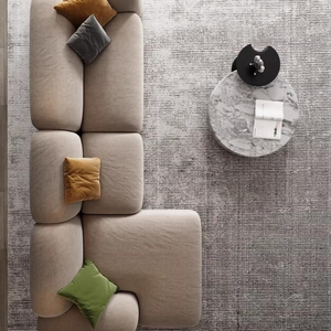 Bắc Âu Sang Trọng Phòng Khách L Hình Dạng <span class=keywords><strong>Sofa</strong></span> Đồ Nội Thất Sàn Nhung Trắng Bắc Âu <span class=keywords><strong>Sofa</strong></span> Set Modular Cắt Ghế <span class=keywords><strong>Sofa</strong></span> Bộ - Product Image 5