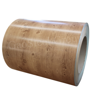 목재 무늬 <span class=keywords><strong>PPGI</strong></span> PPGL 시트 가격 컬러 알루미늄 아연 도금 강판 코일 코팅 - Product Image 5