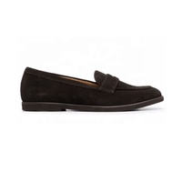 CHOOZII Vente en gros de mocassins pour enfants garçons en daim marron Chaussures pour enfants