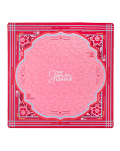Tapis de Mahjong Rouge Moderne Pliable Antidérapant en Caoutchouc Écologique Silencieux avec Bord Verrouillable Lavable Impression <span class=keywords><strong>HD</strong></span> Pièce Unique pour Plateau 4 Joueurs - Product Image 2