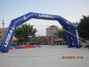 Arche gonflable double pour événements publicitaires en plein air - Product Image 2