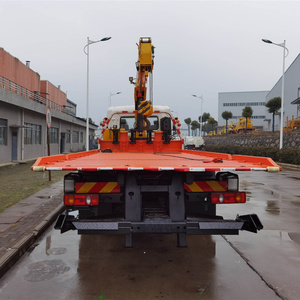 SINOTRUCK HOWO شاحنة سحب مسطحة 4*2 8T 10T مع رافعة 8 طن للبيع - Product Image 6