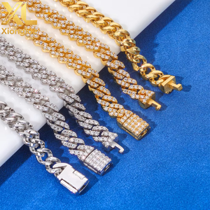 Factory OEM ODM HipHop Moissanite Bracelet 6mm Chain Fine Luxury Jewelry Women <b>Men</b> 925 Sterling <b>Silver</b> Link Chain Cuban Bracelet - Product Image 6