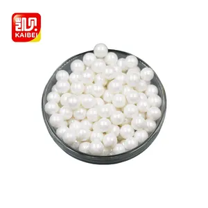 10mm Sweet White Pearly colored Sugar Beads Edible Baking Ingredients cake sprinkles Supplier