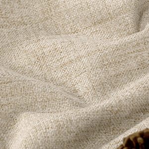 100% poliester tirai gelap 2 panel termal terisolasi cahaya memblokir lipit gaya Boho - Product Image 4