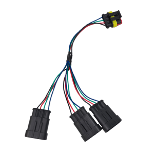 Conector de Bobina de Encendido para Automóvil, Enchufe AMP Superseal Macho-Hembra de 4 Pines Personalizado, 282088-3, Arnés de Cableado Eléctrico Automotriz - Product Image 2