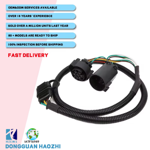 AichieOEM SAE 1P 2P 3P 4p拖车插头接线连接器插座延长线1234方式S a E连接器电缆线束 - Product Image 1