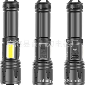 Lampe de poche LED XHP99 COB, Rechargeable par USB, Zoom, lumière rouge, randonnée, Camping, torche d'extérieur, batterie 2500mAh incluse - Product Image 2