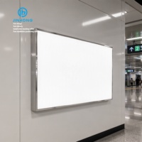 Différent doux flm plafond boîte à lumière publicité affiche boîte à lumière tissu seg film souple boîte à lumière salon