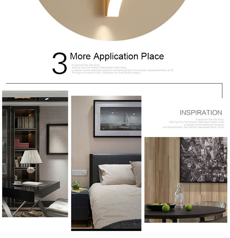 Nordic Wall Mounted Light Home Corridor Indoor up down Lighting Wall Sconce Fixture Modern led Gold Wall Lamps