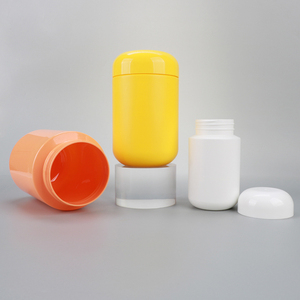 Customized Protein Can HDPE Plastic Supplement Storage Container <b>Empty</b> <b>Jars</b> For Health Products Packaging With Screw Cap - Product Image 1