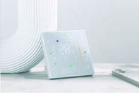 Beca BAC-006 série Wifi écran tactile Thermostat numérique pour ventilo-convecteur Central climatiseur mural carré Lora Lora