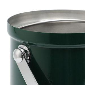 Peinture haut de gamme 0.8 gallons 2.8L acier inoxydable alimentaire <span class=keywords><strong>Compost</strong></span> Bin comptoir cuisine ver avec filtres à charbon pour cuisine - Product Image 5