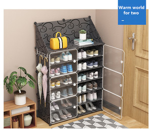 Armoire de rangement en tissu à empiler, élégante et Portable, organisateur de <span class=keywords><strong>chaussures</strong></span>, pour <span class=keywords><strong>la</strong></span> maison - Product Image 3