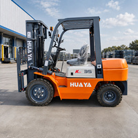 Harga Terjangkau Forklift 3t 3.5t 4t 5t 4wd Tinggi Angkat 3m-7m Tiang Triplex Outdoor Side Shifter Forklift Cina Ekspor ke 136+ Negara