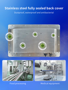 Écran tactile de 10,1 à 15,6 pouces en acier inoxydable IP65, écran tactile de qualité médicale pour la manipulation du sang - Product Image 5