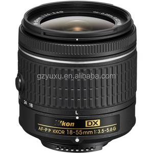 YUXU AF-P DX <span class=keywords><strong>18</strong></span>-<span class=keywords><strong>55mm</strong></span> F/3.5-5.6G Standart Zoom <span class=keywords><strong>Lens</strong></span>, Metal ve Cam Yapılı, DX Formatlı DSLR'ler için kullanıldı. - Product Image 1