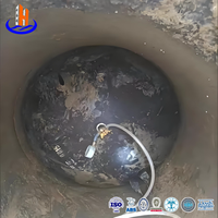 Ballon gonflable en caoutchouc DN50-DN2000 pour le blocage des fuites de conduites et l'inspection des systèmes d'eau fermés