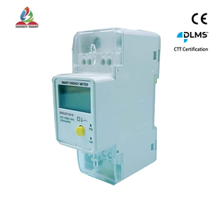 2P Single Phase Rail Type Smart Energy Meter 4G Module Remote Meter <b>Reading</b> 60A Class1 Accuracy Analog Display - Product Image 4