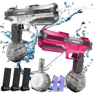 Pistola de Agua Eléctrica de Juguete, Inyector de Alta Presión, Pistola de Agua Eléctrica Desert Eagle con Batería para Niños - Product Image 1