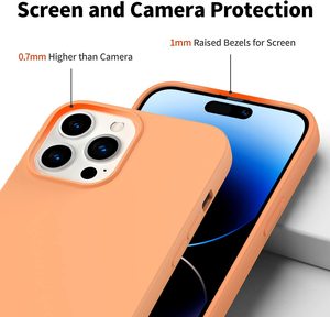Sensation de peau Silicone Liquide Téléphone étui pour <span class=keywords><strong>iphone</strong></span> 11 12 13 14 Pro Max XR X XS MAX Plus SE Couverture de Téléphone Portable - Product Image 3