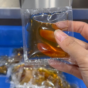 Meyve Suyu, Maden Suyu ve İçecekler için Özelleştirilebilir Düşük Gürültülü Sıvı Paketleme Makinesi, <span class=keywords><strong>3</strong></span> veya 4 Kenarlı Kilitli Poşetlerle - Product Image 6