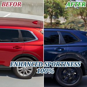 Toptan Özel Araba Aksesuarları Siyah Kapı Krom Pencere Dekoratif Kaplama Şeridi Honda CR-V CRV 2023-2025 için - Product Image 6