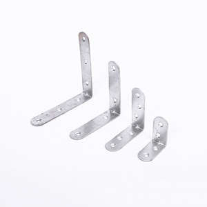 Soporte de Esquina de Acero para Muebles, 2 mm, Recubrimiento de Zinc, Montaje en Superficie, Diseño Minimalista, Accesorio de Ferretería Duradero - Product Image 2