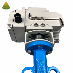 220V 24V cơ giới Van bướm Điện On/Off điều chỉnh loại với 4-20mA đầu ra tín hiệu động cơ hoạt động Van bướm - Product Image 2