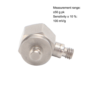 Sensor de Aceleración Piezoeléctrico de Eje Único Personalizado con Salida de Voltaje IEPE, Mini Acelerómetro, Sensibilidad de 10 MV/g, 1-10 kHz - Product Image 2