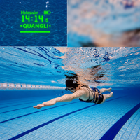 Nouvelles Lunettes de Natation 2026 à Vendre : Lentilles Miroir Durables, Anti-buée, Anti-UV, Étanche, avec Données IA en Temps Réel pour l'Entraînement et la Myopie