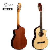 Vente en gros de Offre Spéciale instrument de musique bon marché guitare classique à cordes en nylon de haute qualité pour débutant