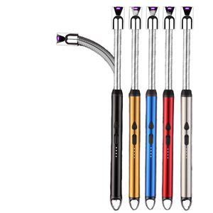 نبضة رقيقة جدا ولاعة إلكترونية فردية مبتكرة USB قوس شحن مقاوم للرياح المعادن - Product Image 3