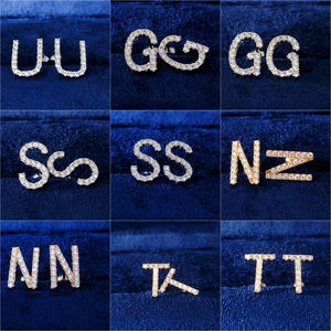 แหวนชุบโรเดียมสีเงินแบบคลาสสิกสง่างามทันสมัยตัดรูปวงรีสำหรับงานแต่งงานงานหมั้น - Product Image 5