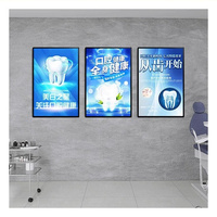 A1 A2 A3 A4 boîte à lumière LED publicitaire personnalisée boîte à lumière suspendue pour restaurant boîte à lumière ultra-mince pour carte de menu