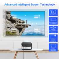 Nouveau projecteur design HM102 Android 13 Smart Home Cinéma 4K Full HD Vidéo WIFI 1080P LCD Projecteurs de cinéma