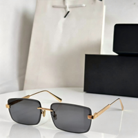Lunettes de soleil unisexes à monture complète, bords carrés, verres transparents dégradés or-bleu, style européen et américain, protection UV