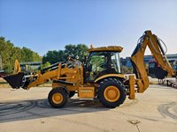 Retroexcavadora Usada 4x4 Original Cat 420F, Cargadora Multifunción con Tracción en las Cuatro Ruedas, Maquinaria a Bajo Precio en Venta