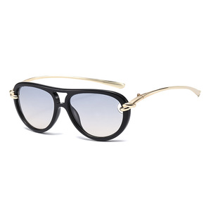 Jamie Z02 Knot Sunglasses Black Frame Ac Lens Uv400 Protection Unisex Travel Style - Product Image 1